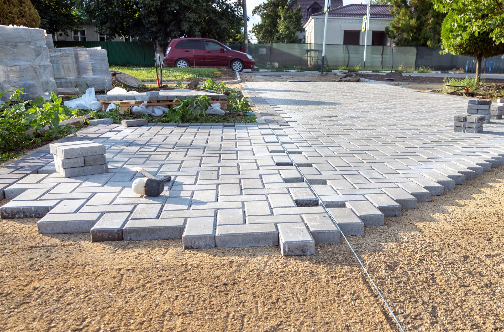 Block paving driveway services waterford 